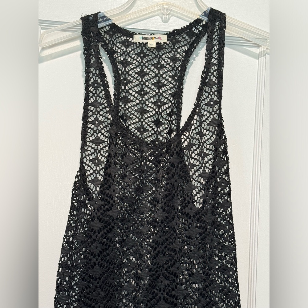 Miken Crochet Racerback Cover-Up NWOT - Picture 5 of 6